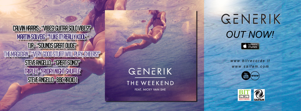 Generik feat Nicky Van She - The Weekend FB